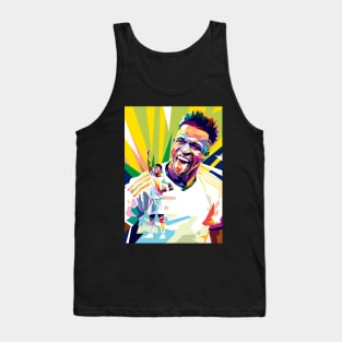 Vinicius Pop art illustration Tank Top